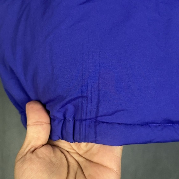 Vintage The North Face Puffer Vest Down Womens Size Small Purple Full Zip - Picture 12 of 16